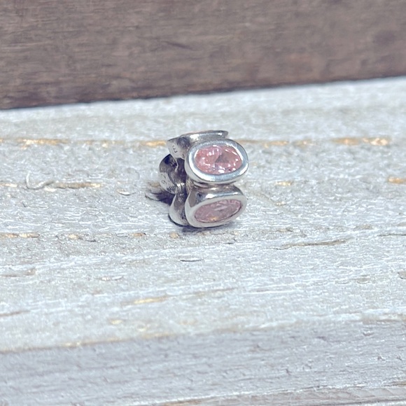Pandora Jewelry - BFS🖤Pandora great shape Oval Lights pink crystal s925 ale sterling silver charm